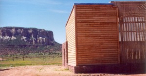 At the Zuni Eagle Sanctuary, care is provided for injured golden and bald eagles. The aviary was designed so the eagles could view the mesa from their cages. Photo-acarch.net