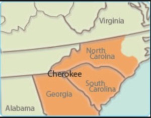 Cherokee Indian Reservation Map Cherokee Nation | Tribalpedia