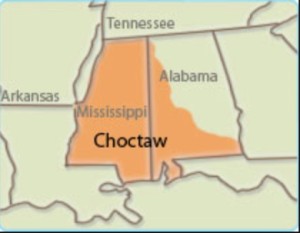 Choctaw Tribe. map-learner.org