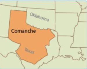 Comanche Tribe. map-learner.org