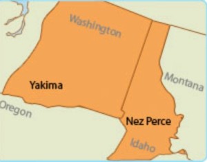 Nez Perce and Yakima.map: learner.org