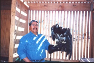 Zuni Fish and Wildlife director and biologist Nelson Luna. Photo- Talking-Feather